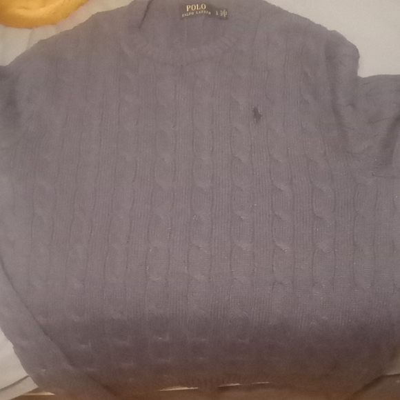 Blue polo ralph lauren sweater - Picture 1 of 1